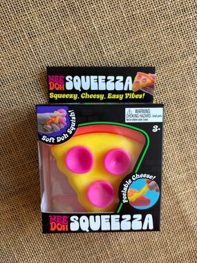 Needoh Squeezza Pizza Schylling Sensory Toy